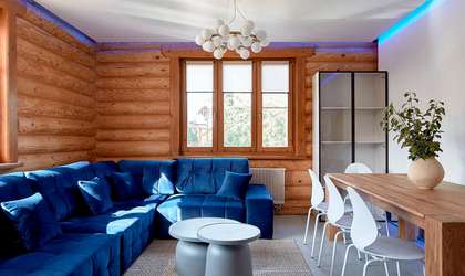 Проект «Бревенчатый минимализм» на НТВ