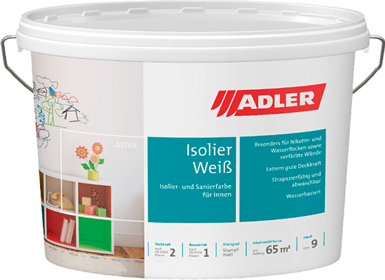 Белая изолирующая краска Aviva Isolier-Weiß СТ