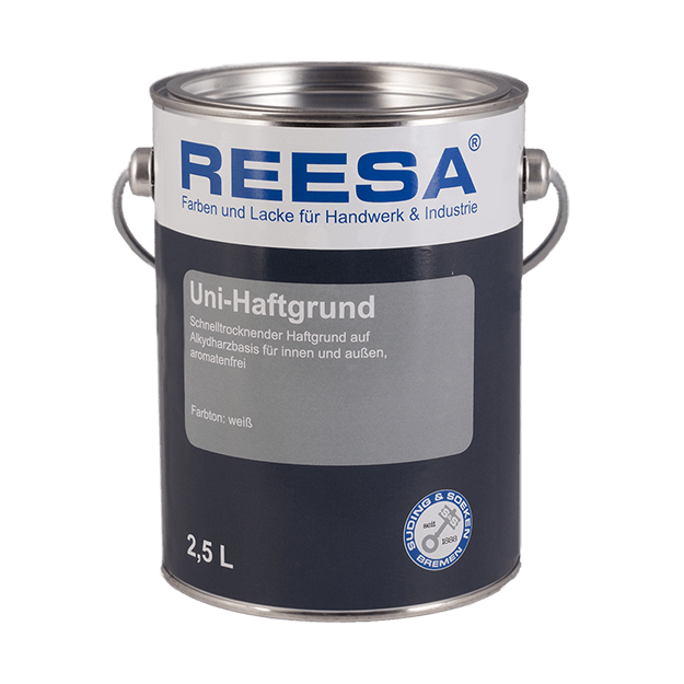 Быстросохнущий адгезионный грунт Reesa Uni-Haftgrund Белый 2.5 л