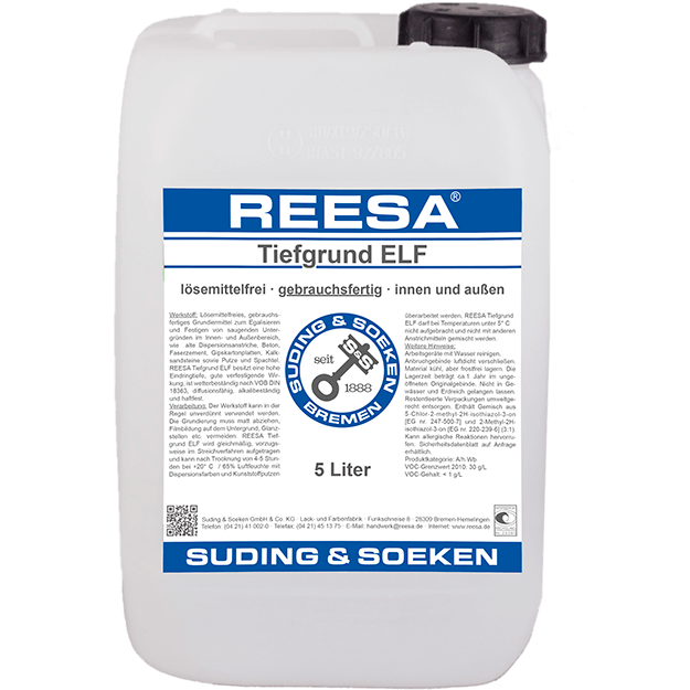 Универсальный грунт Reesa Tiefgrund ELF Бесцветный 12 л