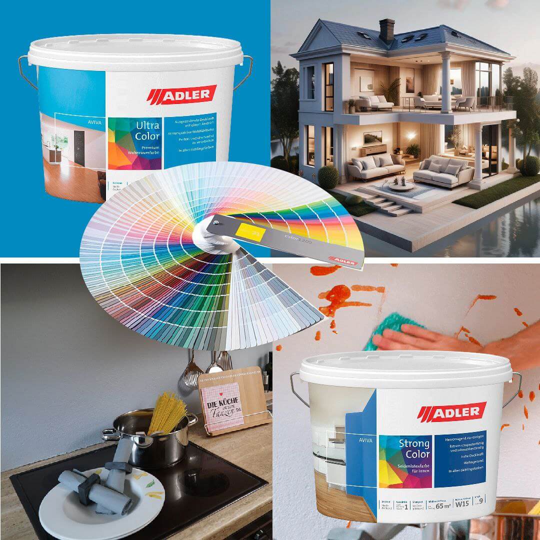 Уникальный стиль коммерческих объектов с ADLER Aviva Strong-Color