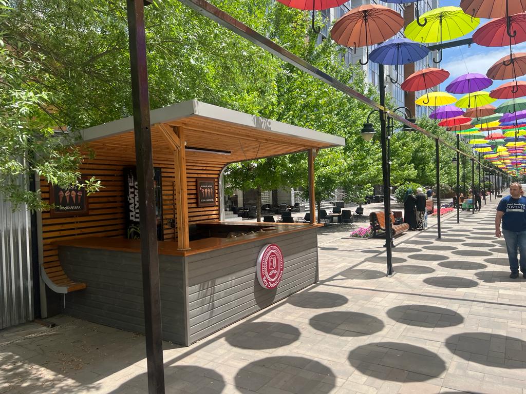 Киоски сети Стрит фуд в г. Грозный